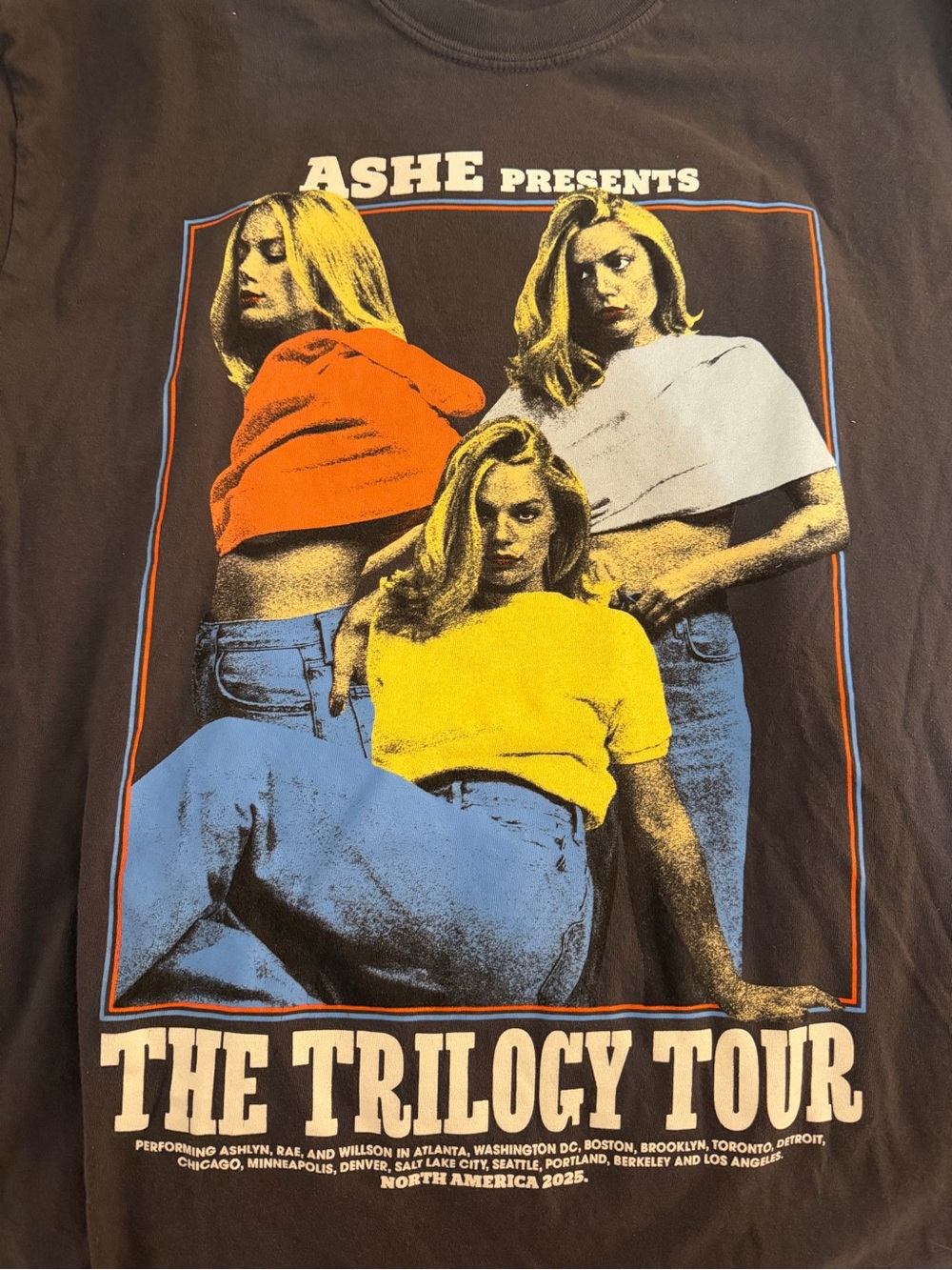 Ashe: The Trilogy Tour Shirt